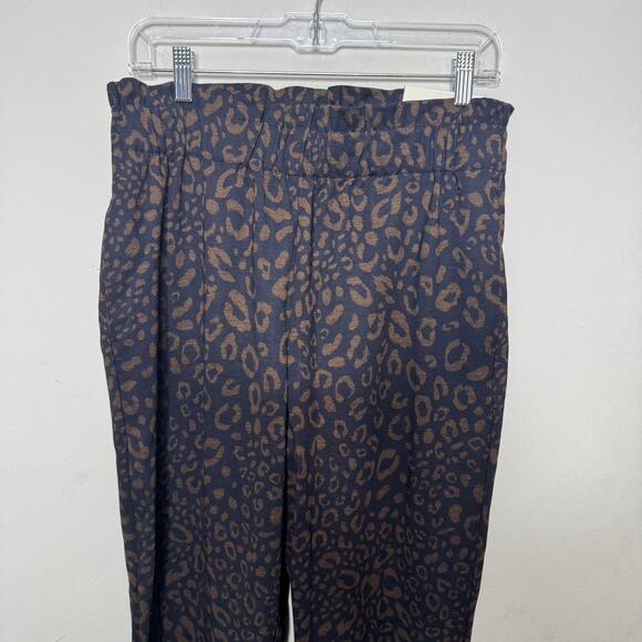 Ann Taylor Women’s Pants M‎ Leopard Print High Rise Tapered Ankle Pull-On - Picture 14 of 14